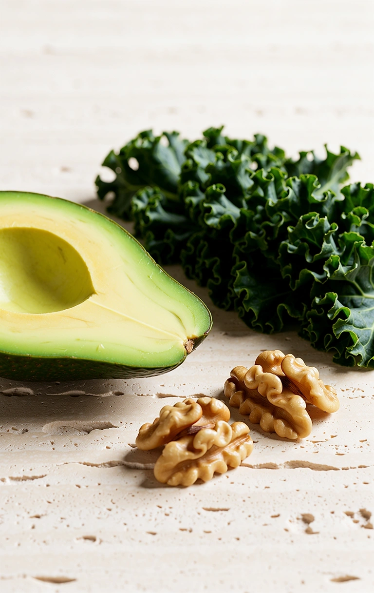 Frische gesunde Zutaten für die Ernährungsberatung