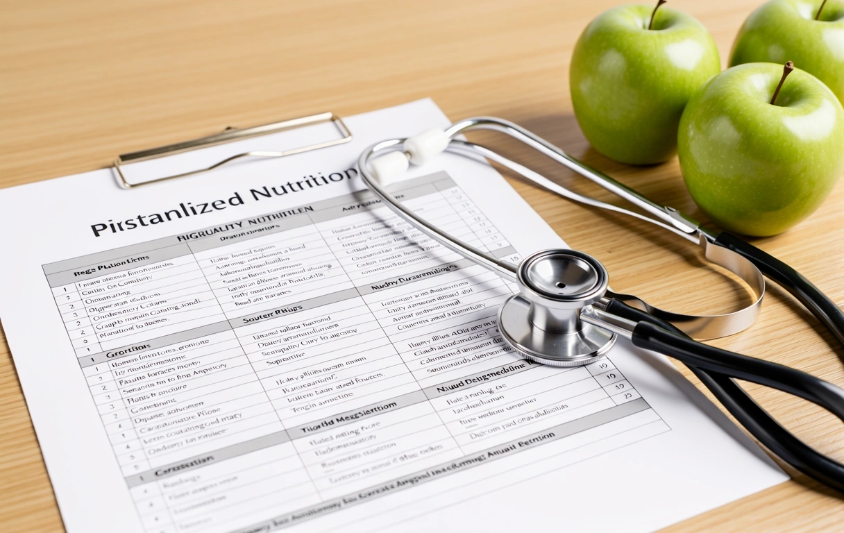 Personalisierter Ernährungsplan von Nutricio